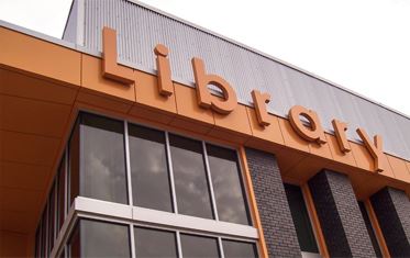 Library Sign
