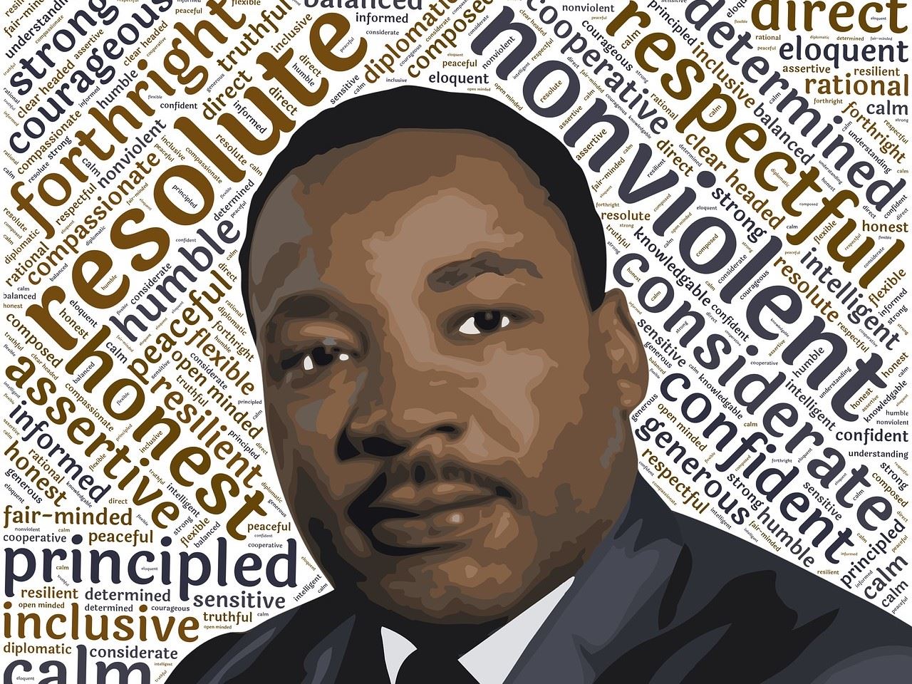 Martin Luther King with words-fixed